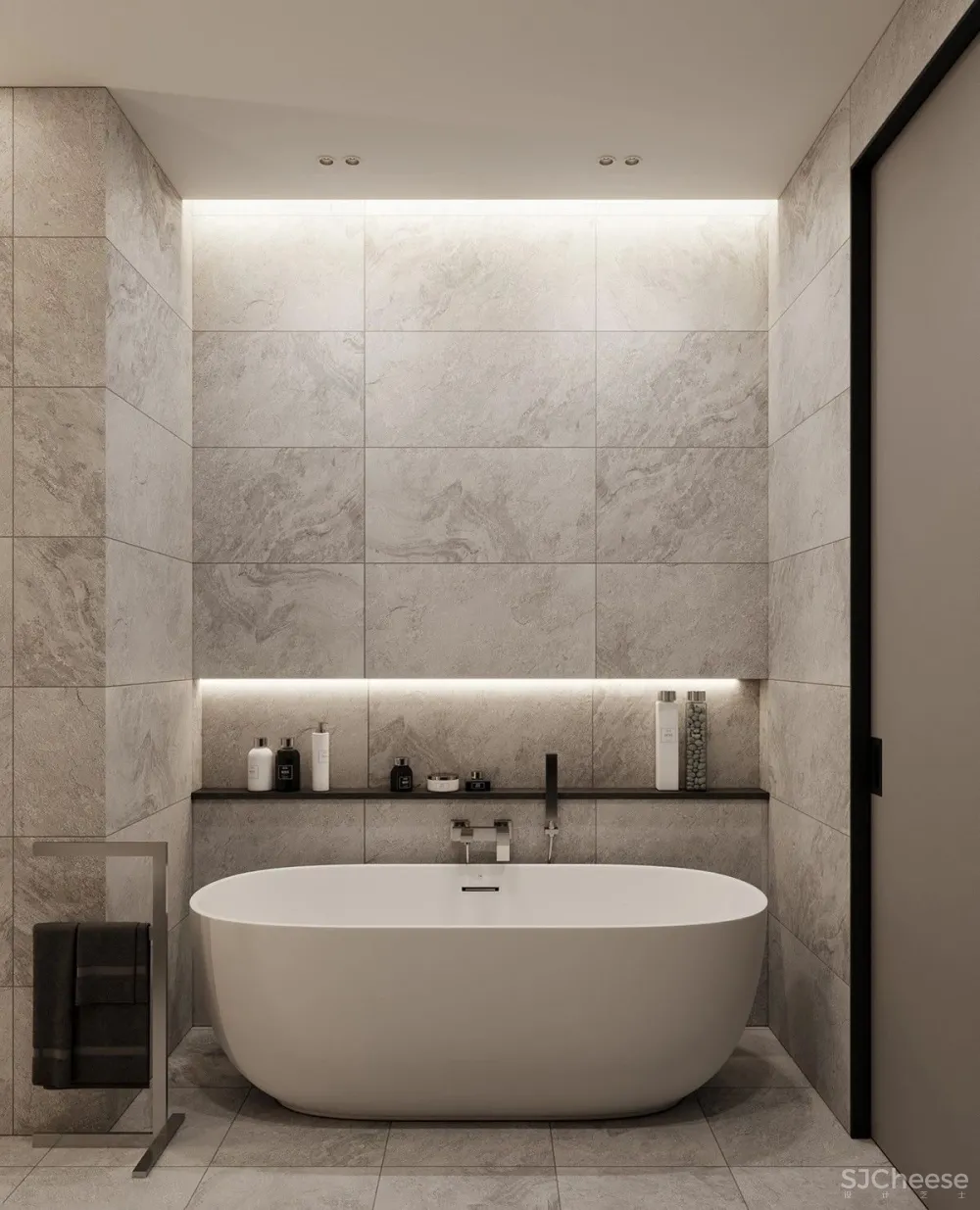 138㎡ 高级灰设计丨营造轻奢之美