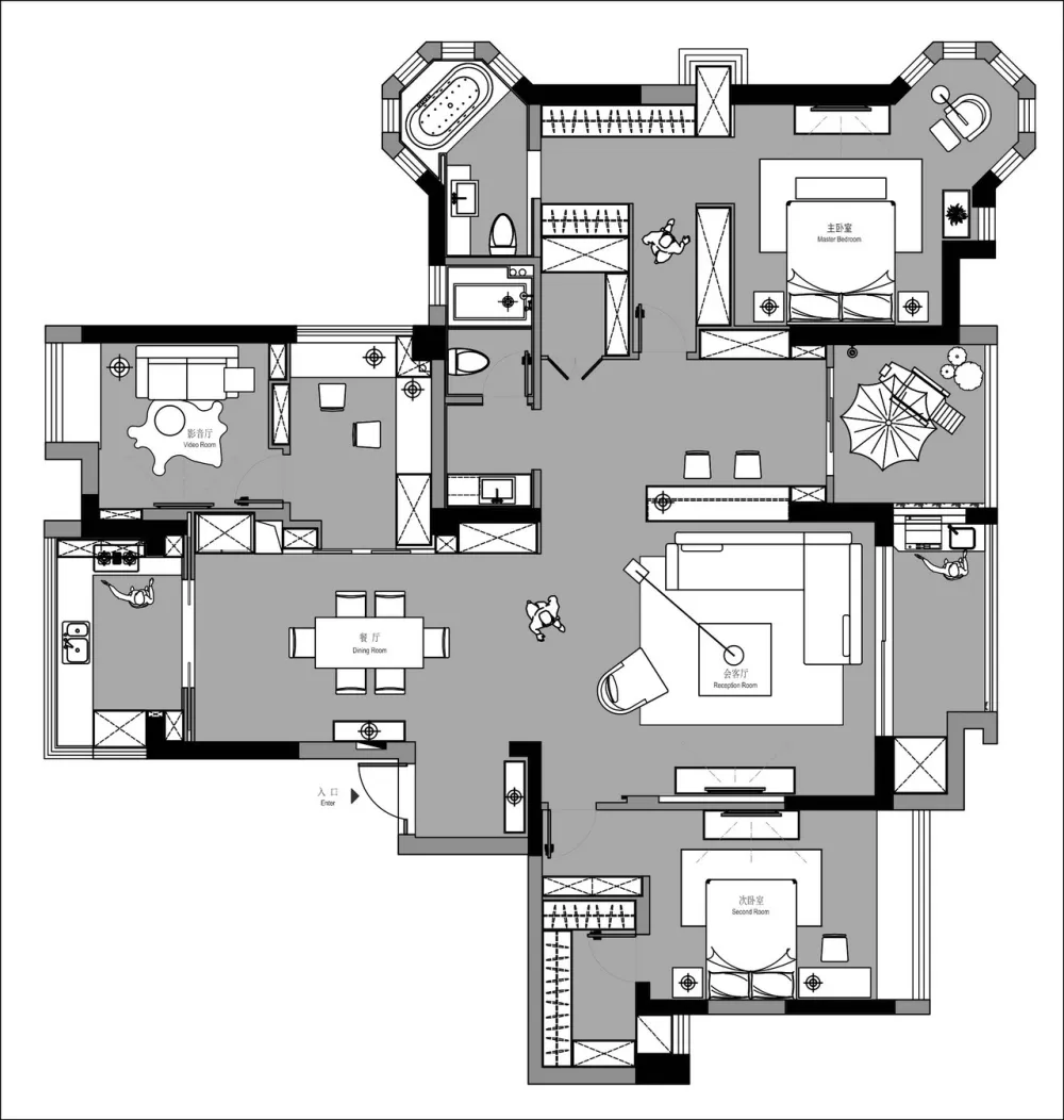 90后小夫妻180㎡的家，个性又舒适，活成了多少人想要的样子！