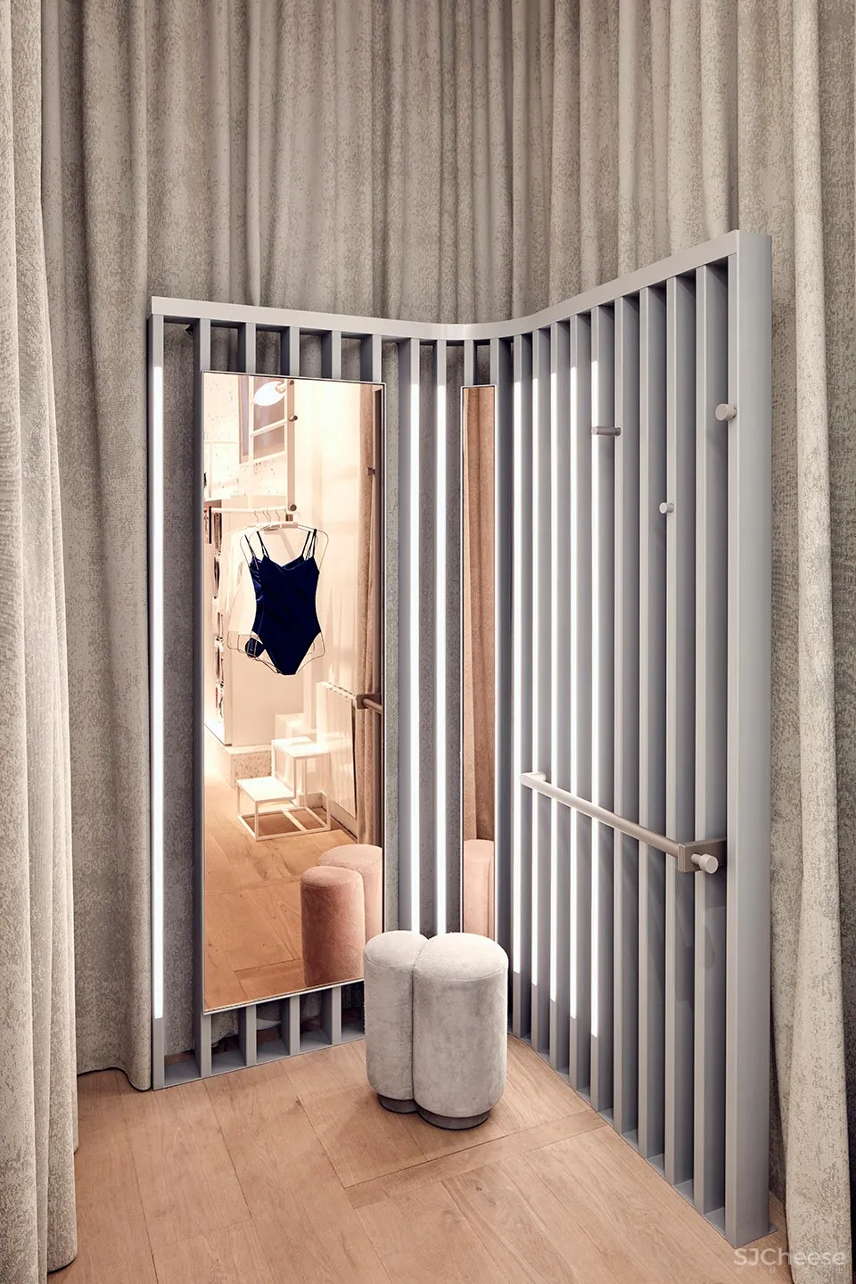 Wolford巴黎店，法国 / Studio Modijefsky