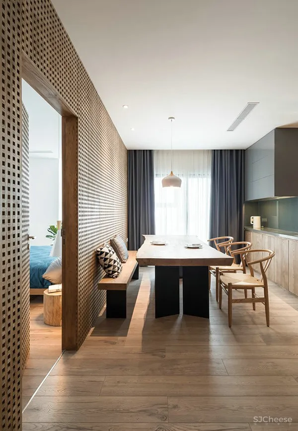 原木物语，开放有序的家