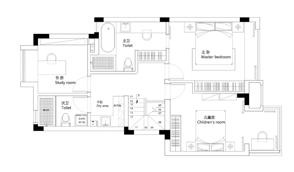 《薄荷味泡腾片》150m²现代北欧风 TK设计