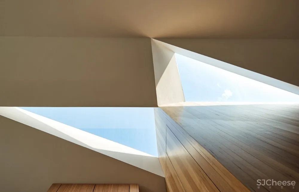 原木+几何元素丨让家更有设计感