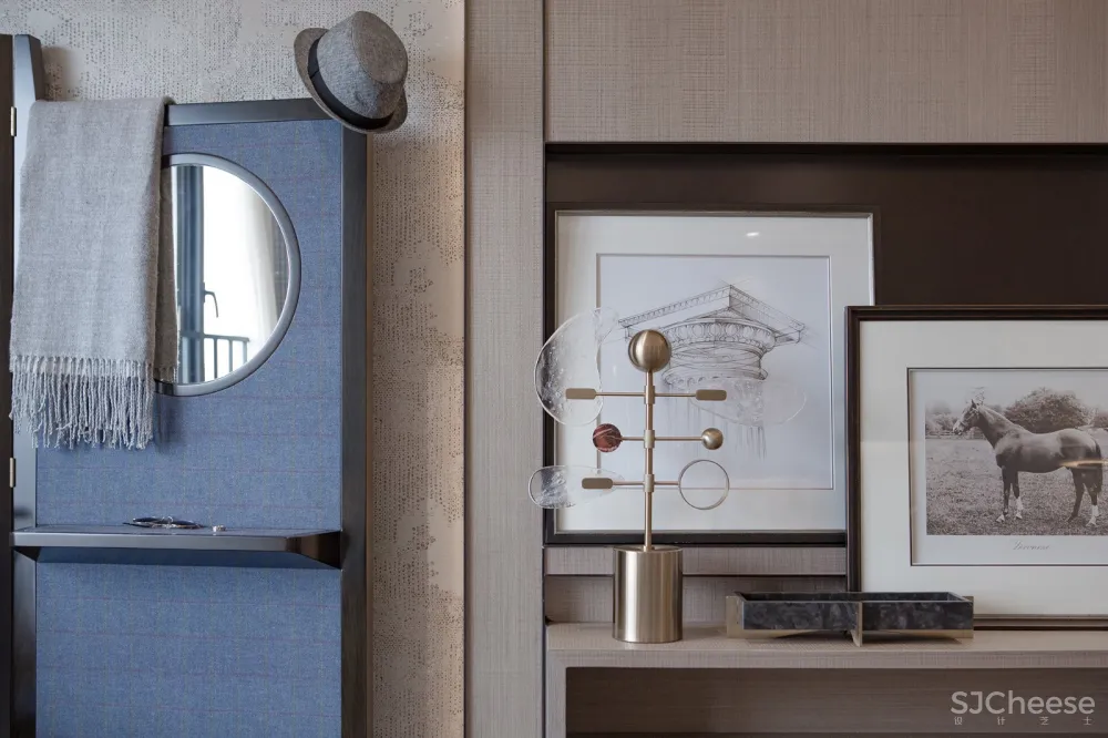 达文设计丨广州粤海拾桂府顶层复式:在生活中