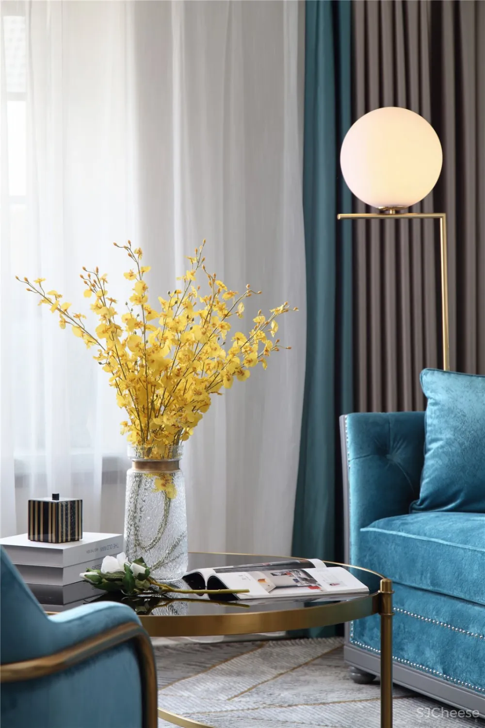 善水湾轻奢风实景 南舍空间设计