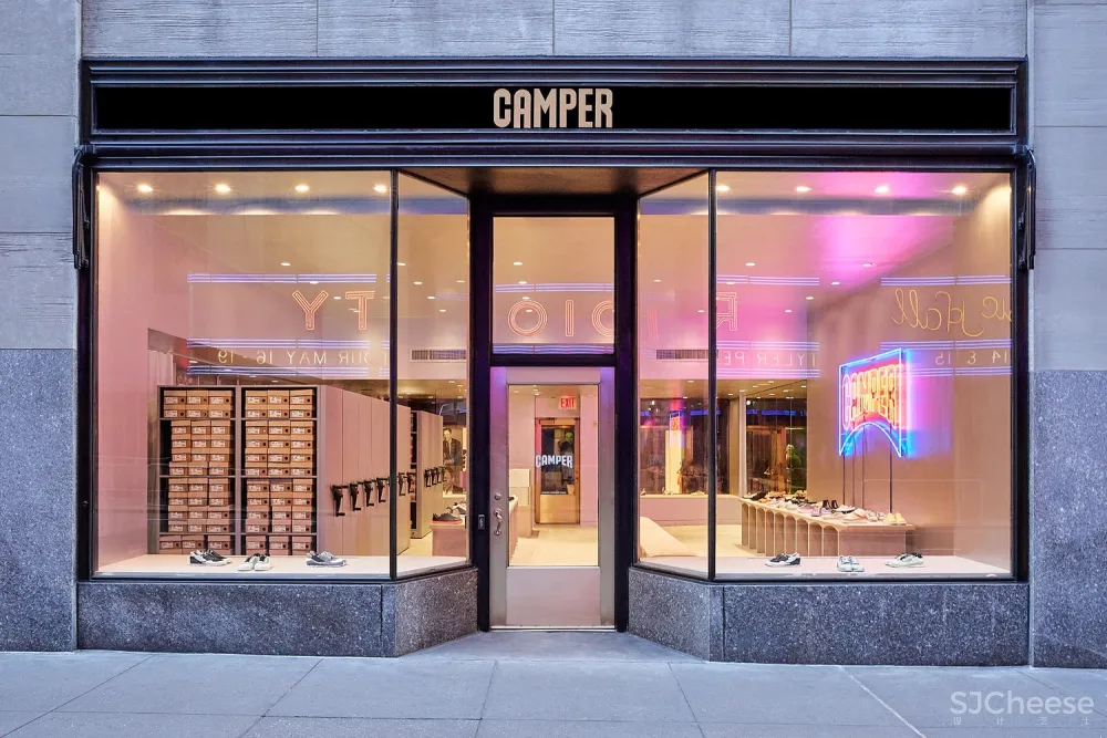 新作 | CAMPER +Jonathan Olivares:Camper 纽约洛克菲勒中心专卖店