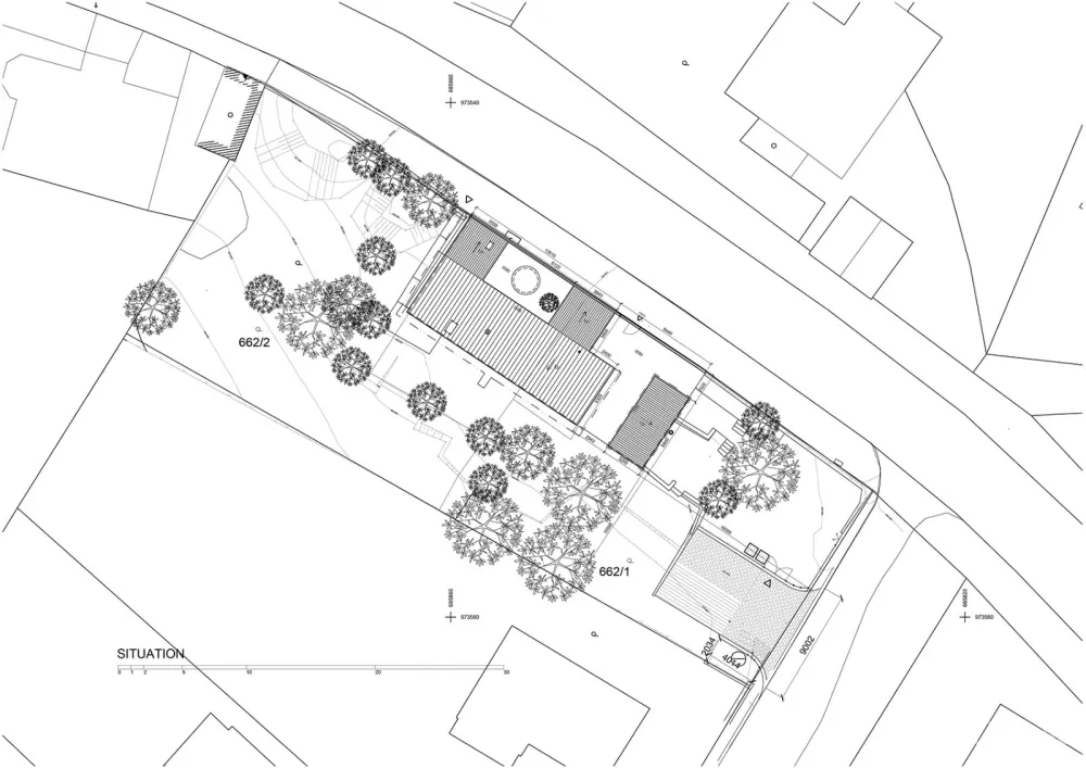 墙后住宅，捷克 / Mjölk architects