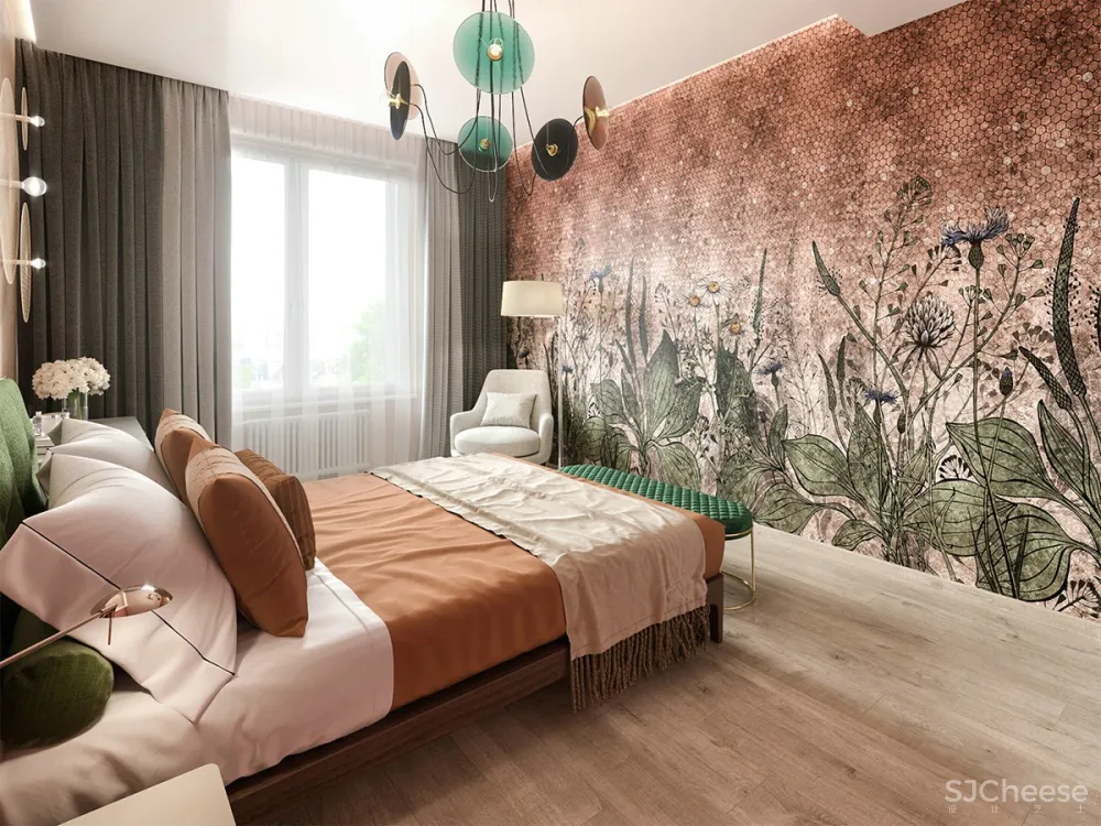 “自然的缤纷色彩”打造清新家居风范