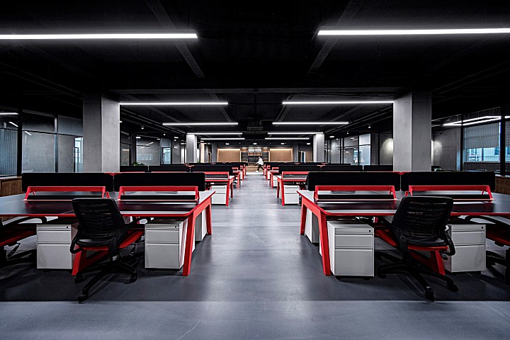 明道照明办公空间设计，广州 / 壹同创意