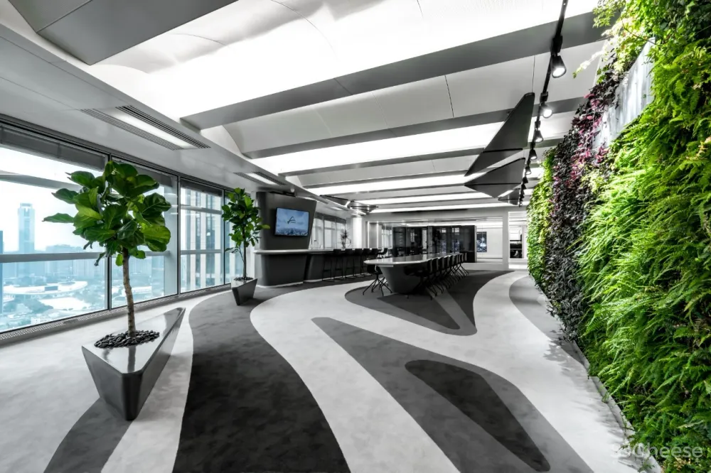 新作 | 广州珠江新城CBD未来总部办公设计,满满的科技感