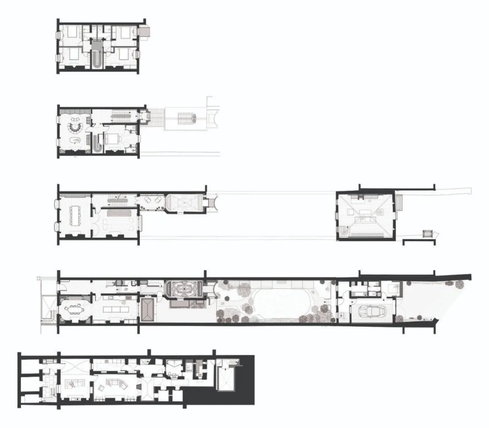 这栋联排别墅翻修后丨实在太潮了