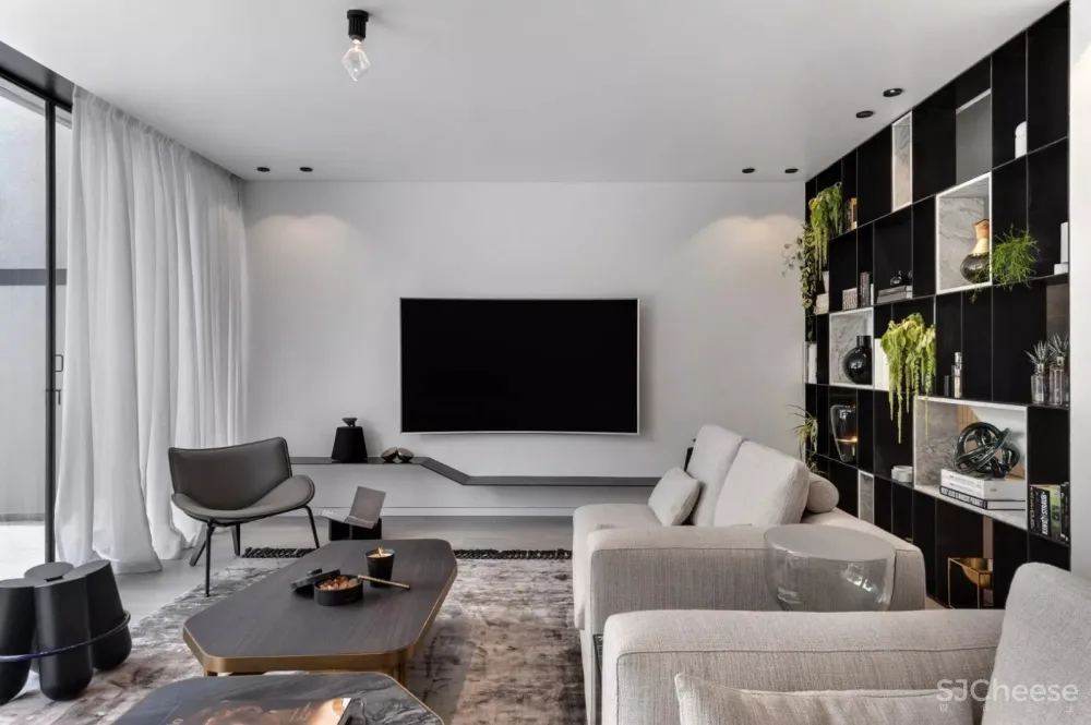 黑白灰品质感大宅 Aviram Kushmirski