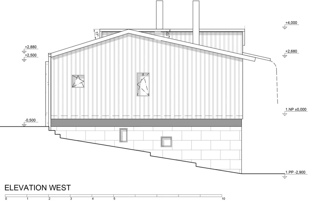 墙后住宅，捷克 / Mjölk architects