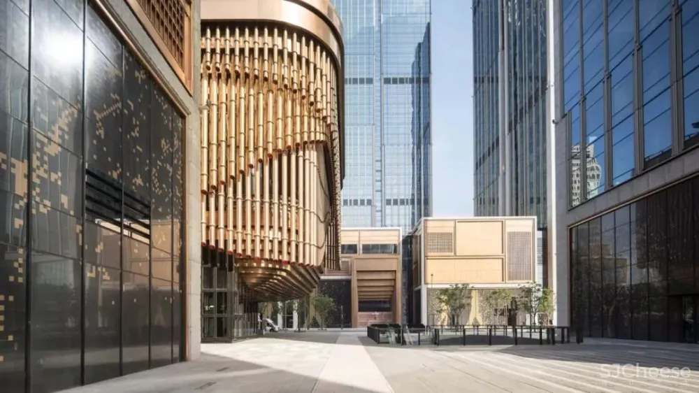 连自成年度力作!复星集团·BFC外滩金融中心空中健身会所