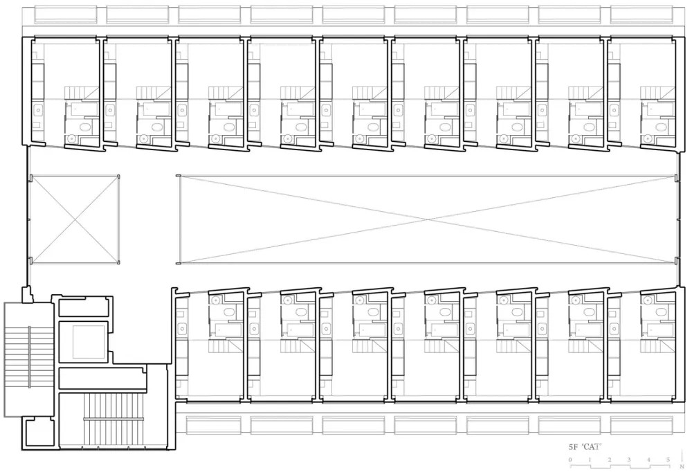 Treehouse青年共享公寓，首尔 / Bo-da Architecture