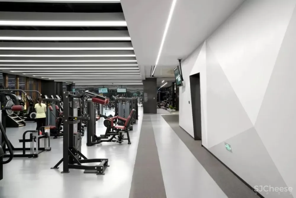 连自成年度力作!复星集团·BFC外滩金融中心空中健身会所