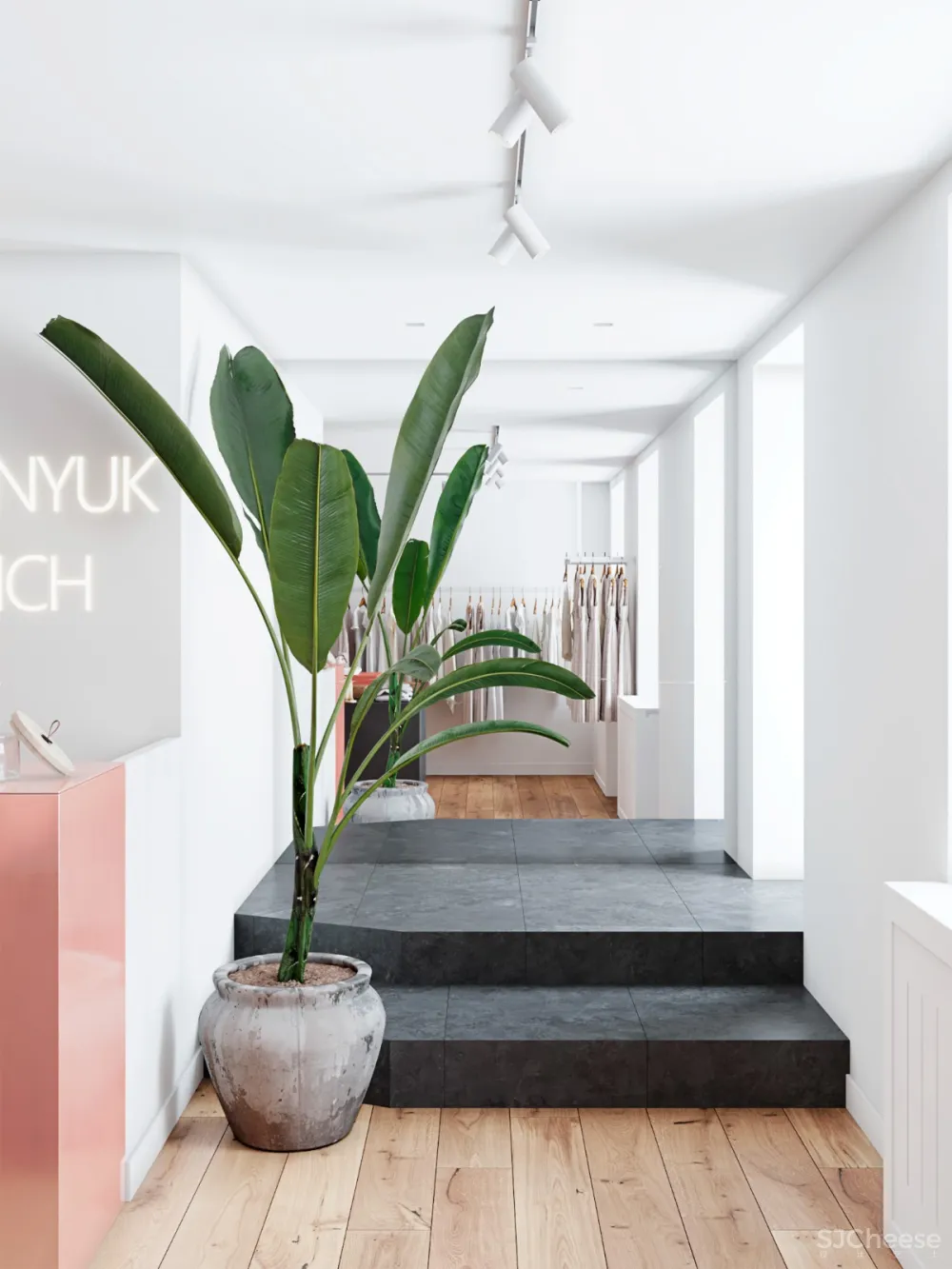 55m²乌克兰北欧风服装店 Nagornaya Julia Smirnova Maria