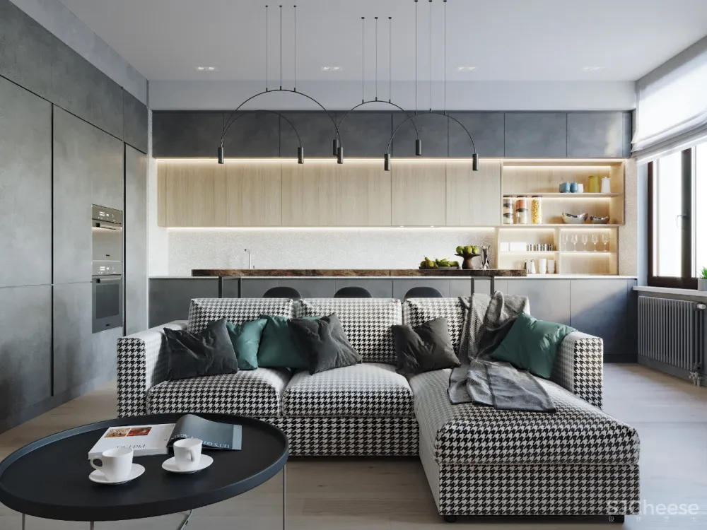 现代简约，多彩居住空间设计