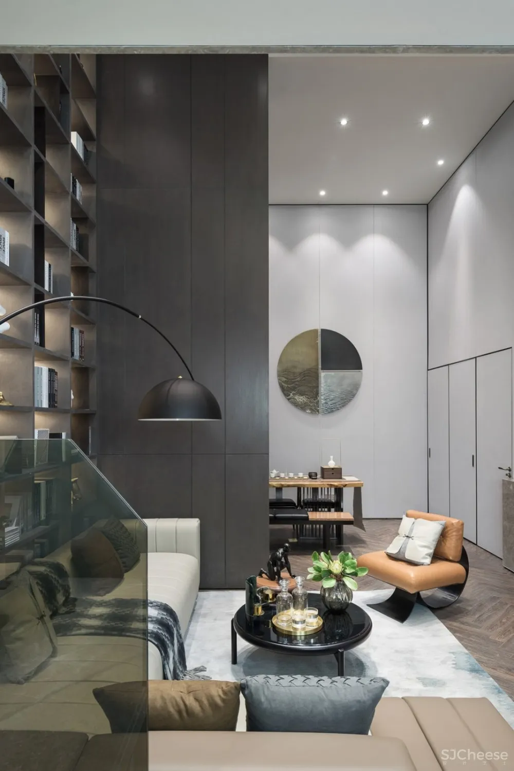 254㎡高级灰顶级样板间设计丨演绎绅士生活格调