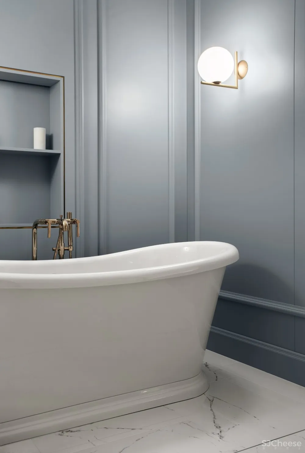 舒适主义，150m²年轻女士公寓 Balbek Bureau