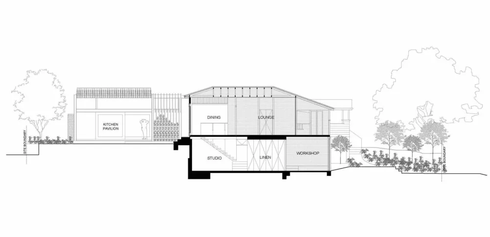 蓝花楹之家，白色住宅体现南澳风情 / SP Studio