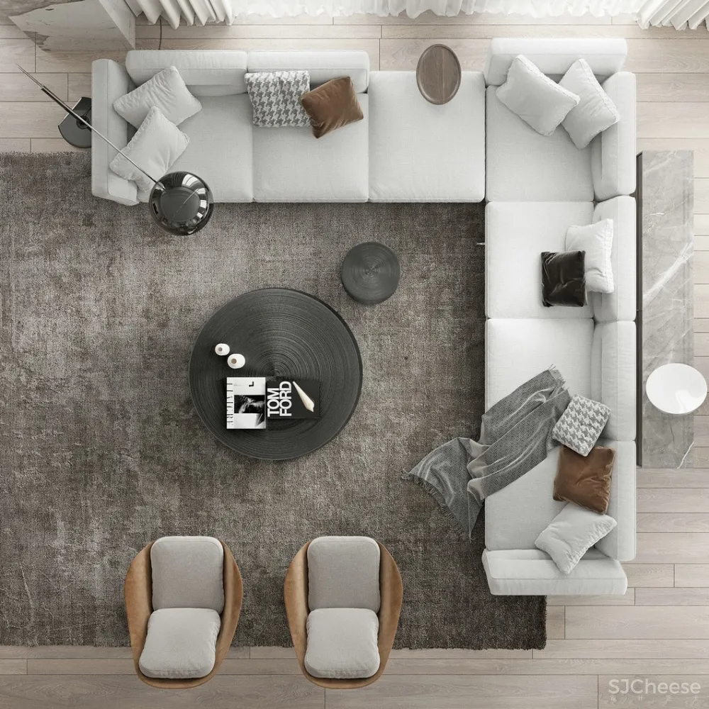 TOL'KO interiors 新作 | 高级灰+大理石