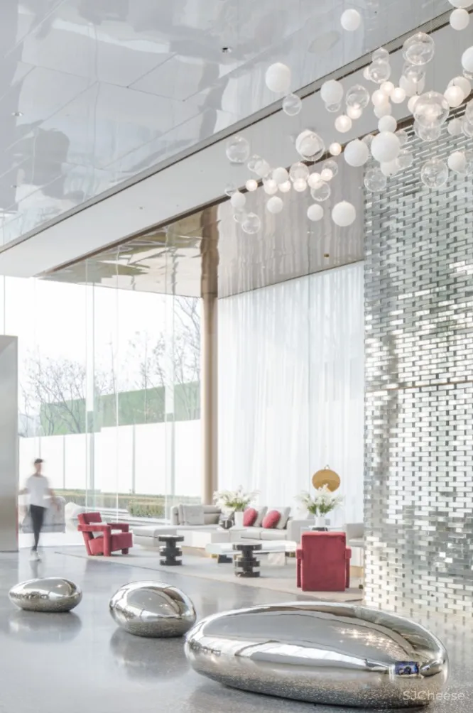 400㎡以水为主题的东方意境售楼中心匠心设计方案