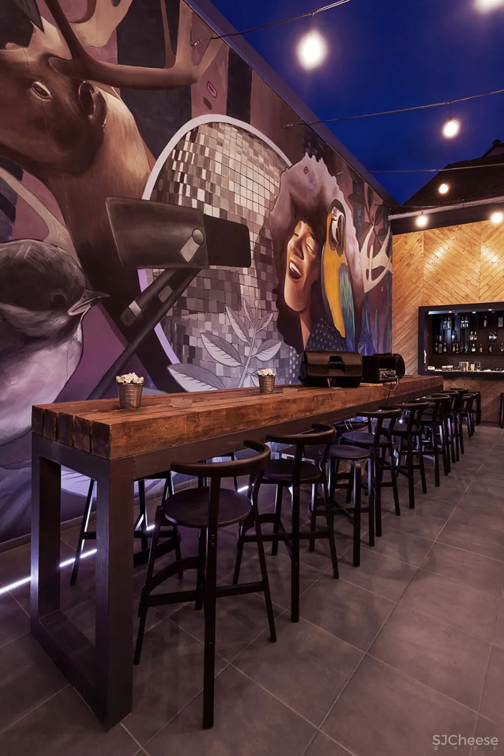 塞尔维亚Princip工业风露天酒吧 餐厅 Arhitektura Budjevac