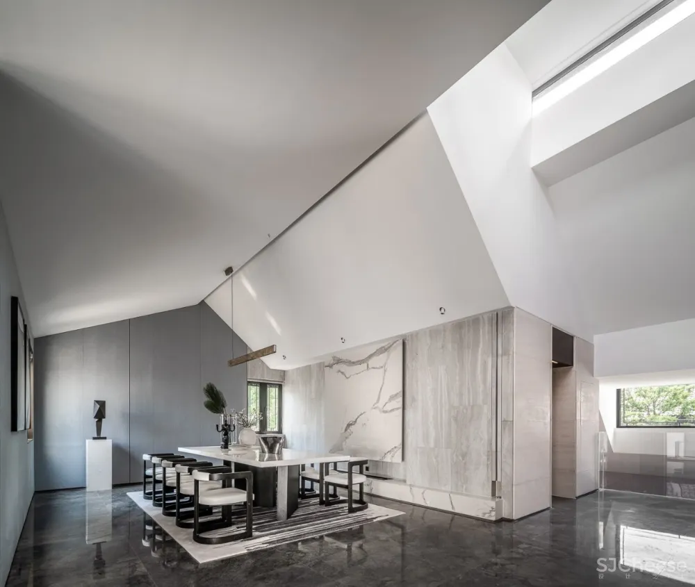 【集艾设计 & LSD联袂新作】1000㎡ 纯粹主义 顶级豪宅设计落地方案