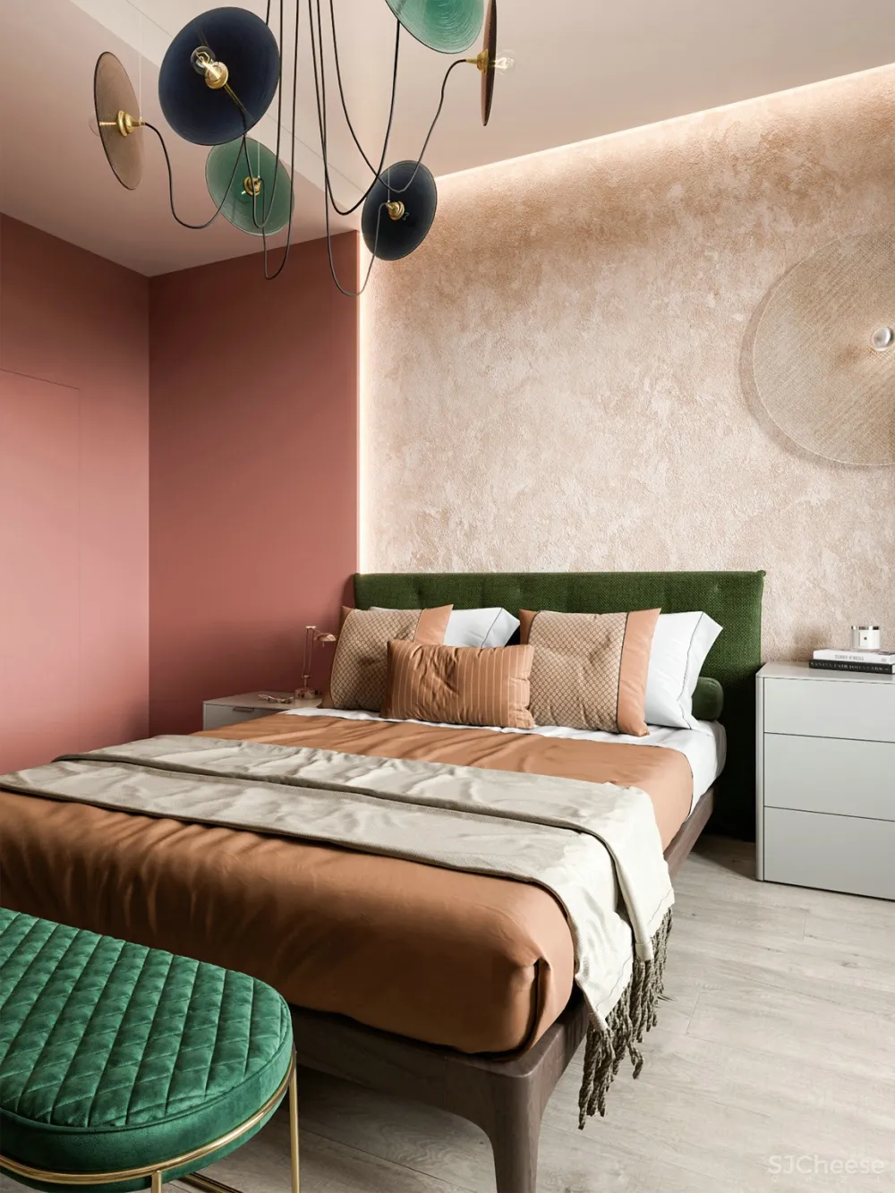 “自然的缤纷色彩”打造清新家居风范