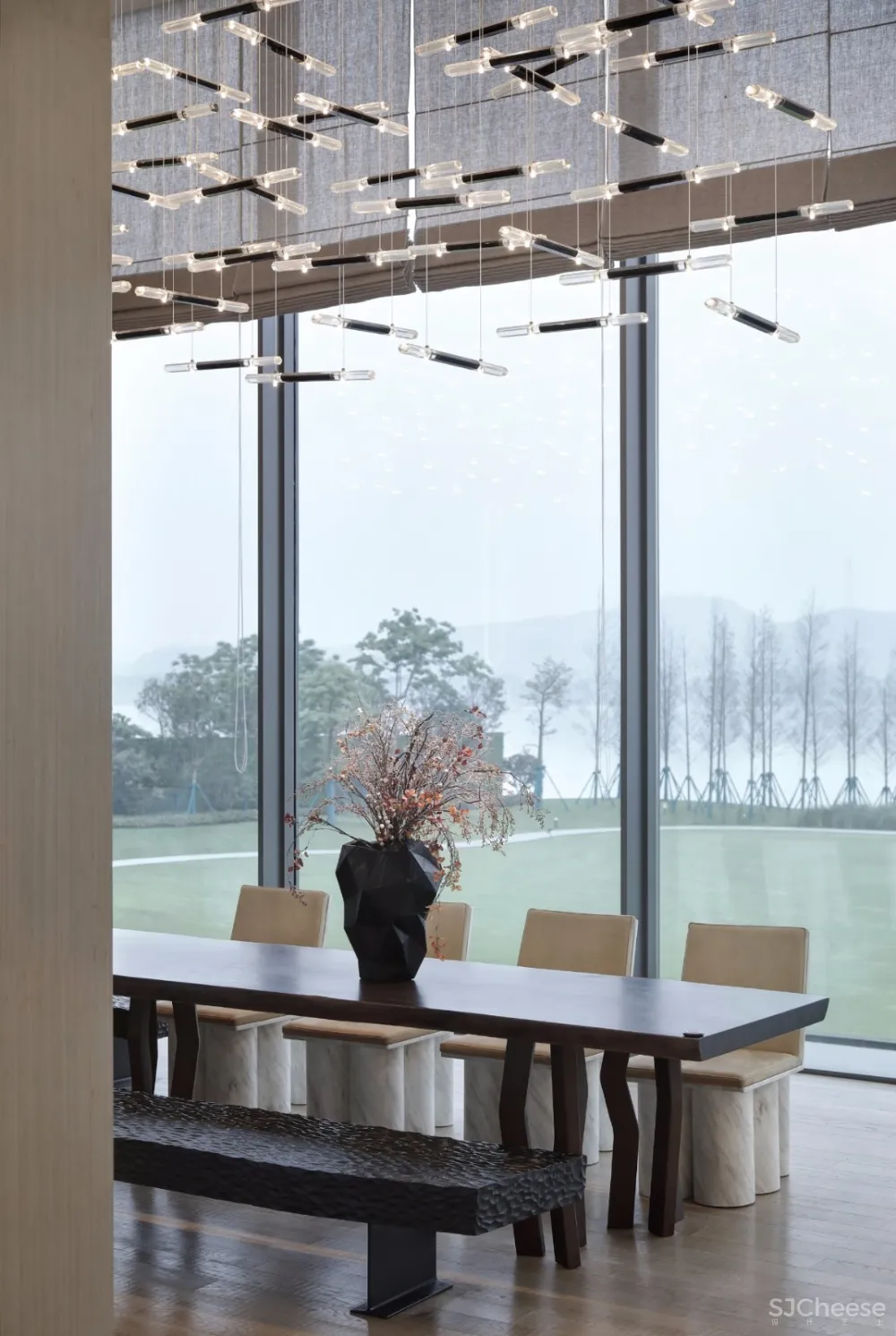 新作丨华墨国际&矩阵纵横:用艺术与自然演绎一出与空间有关的戏剧