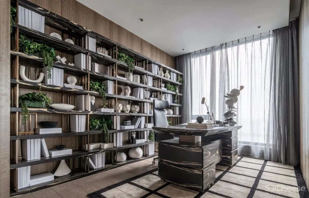 新作 | 775m² 深圳半岛城邦 270° 云海天幕超级顶复,无敌空中泳池