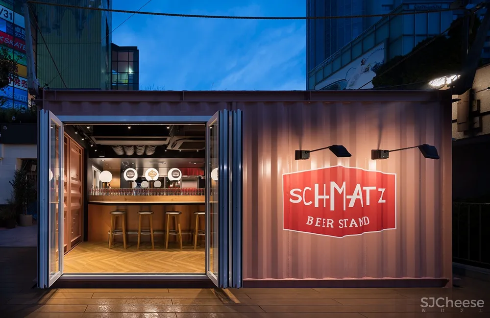 集装箱改造的啤酒吧,在东京尝尝正宗德国味道! I IN Inc.