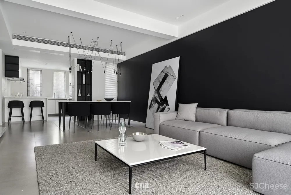 曝光这套藏着复杂工艺的极简派,他家“空”的很艺术 辰佑设计