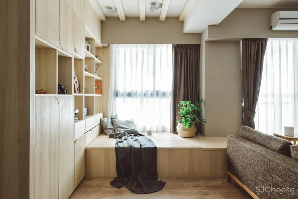 《刚刚好的阳光》北欧原木风住宅 川彡志作