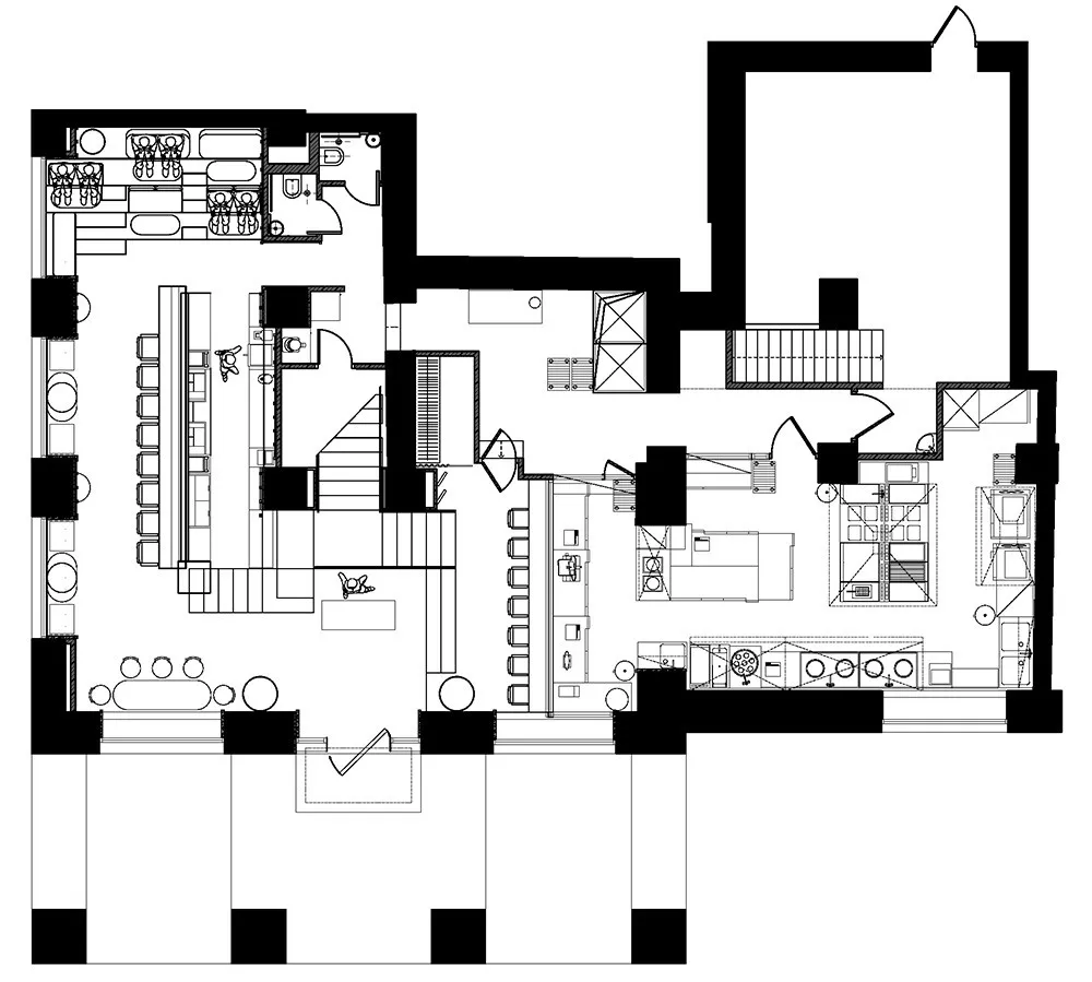 这4个主题餐厅丨天花板设计的太夸张了