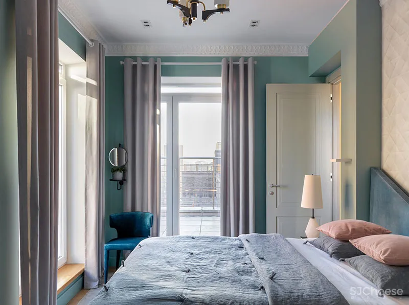 有着复古细节的70㎡莫斯科黄色公寓 Julia Faer