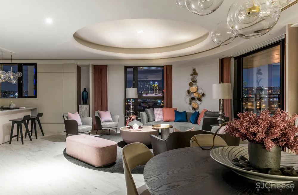 优雅现代风大平层 JIXI Interior design-