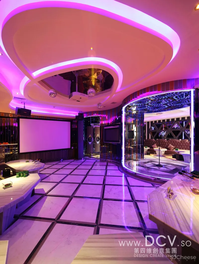 西安 高品质娱乐方糖量贩经典主题情景KTV高端设计