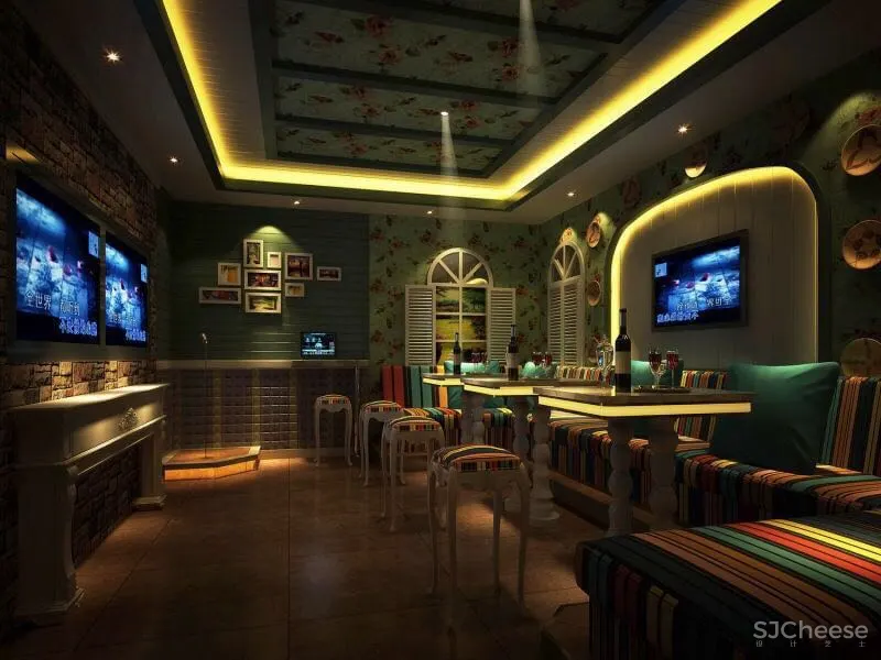 好声音KTV丨成都量贩式KTV装修设计