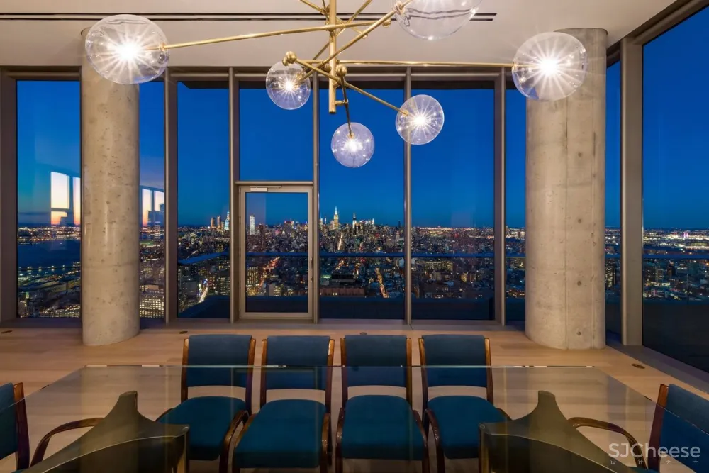 售价2亿的顶层公寓丨装修的不像精装房