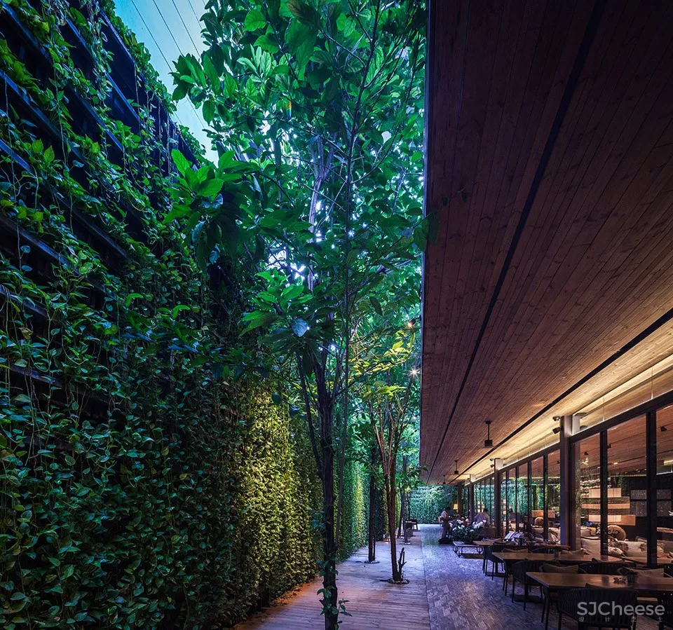 Ad Lib酒店庭院，曼谷 / T.R.O.P: terrains+open space