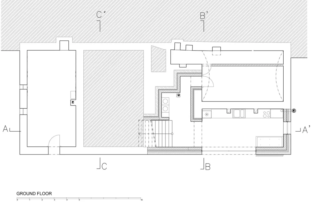 墙后住宅，捷克 / Mjölk architects