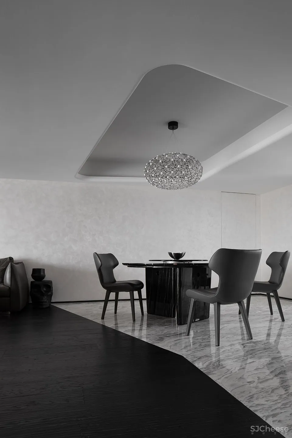 新作 | 艾克建筑设计:广东 冷酷绅士公寓