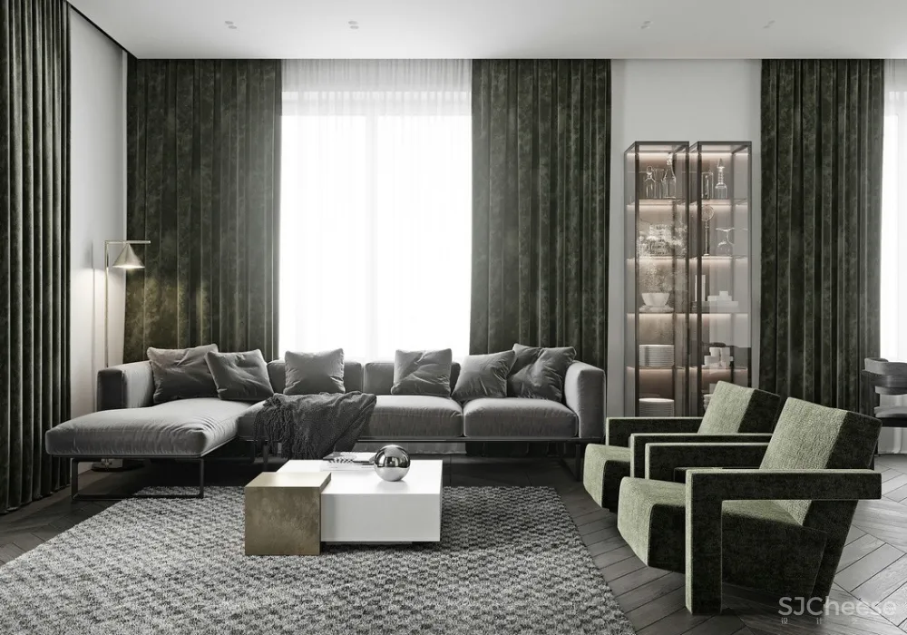 TOL'KO interiors 新作 | 高级灰+大理石