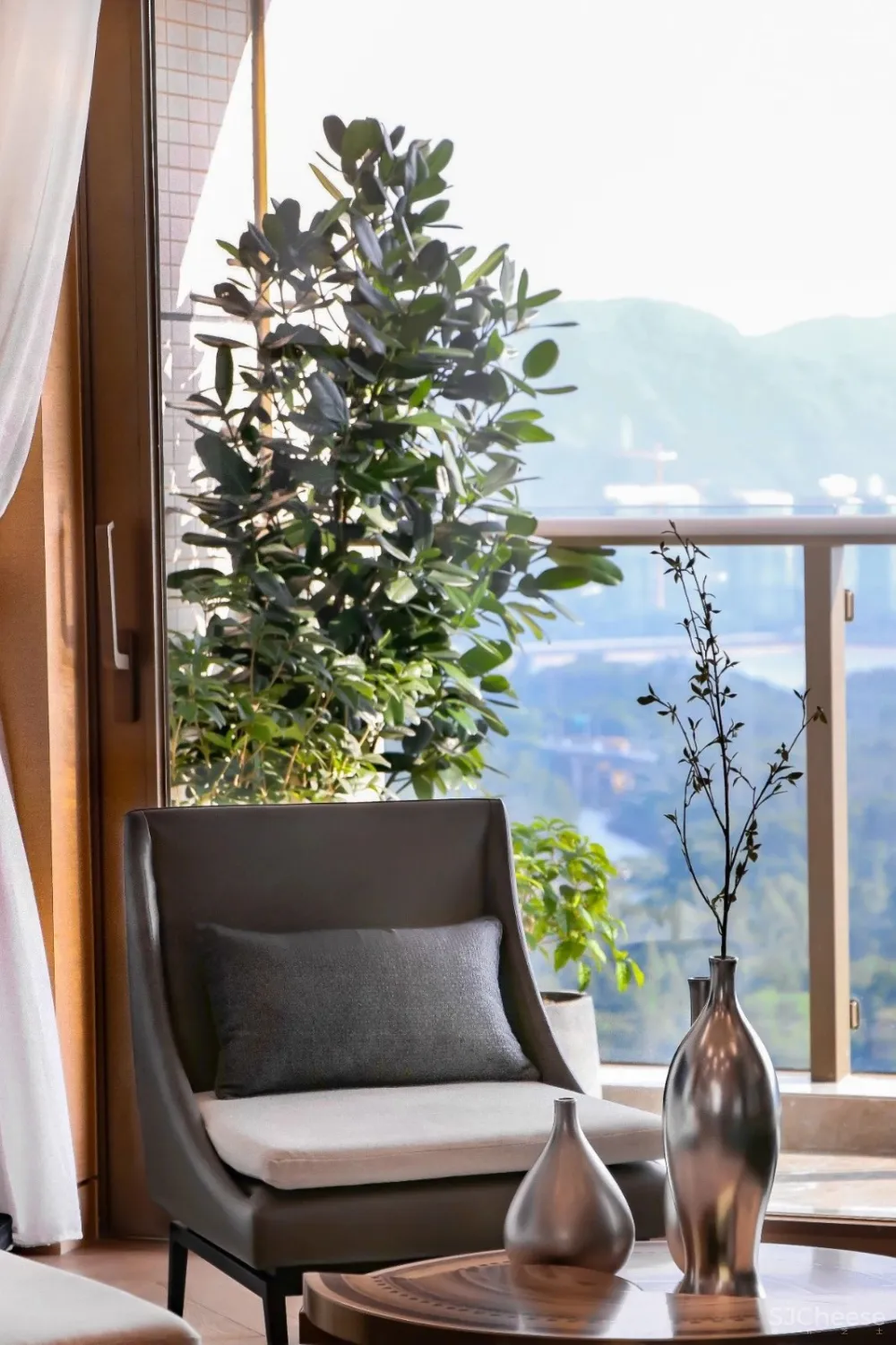 【石头兄弟新作】185㎡城市新标样板间,用自然生态造情趣生活