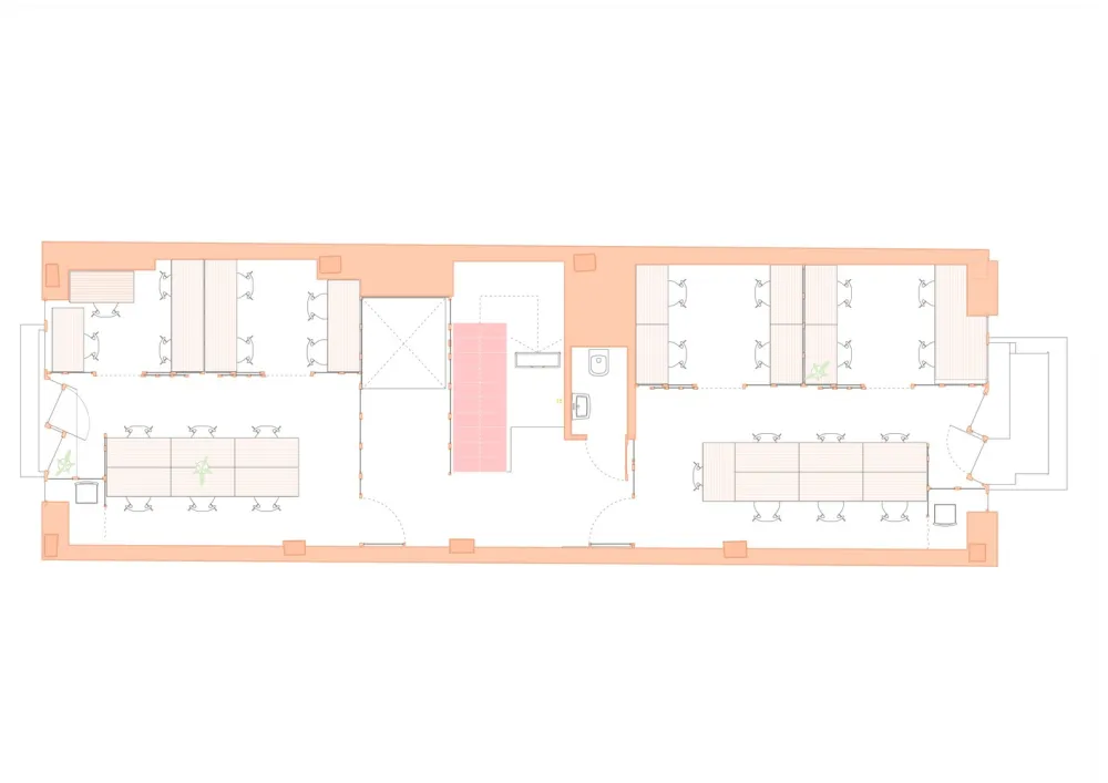 Clementina 联合办公空间 / Izaskun Chinchilla Architects