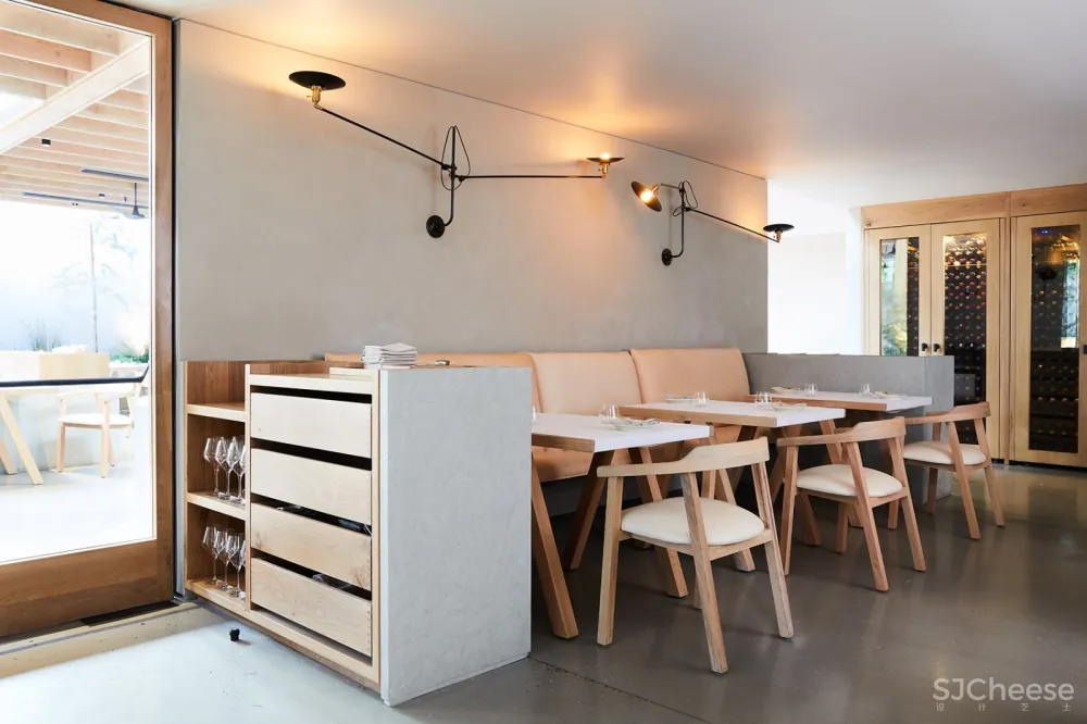 auburn餐厅室内设计,洛杉矶 / Klein Agency