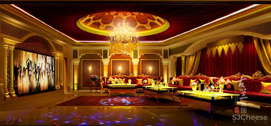 资中Marks KTV装修 成都特色ktv装修公司