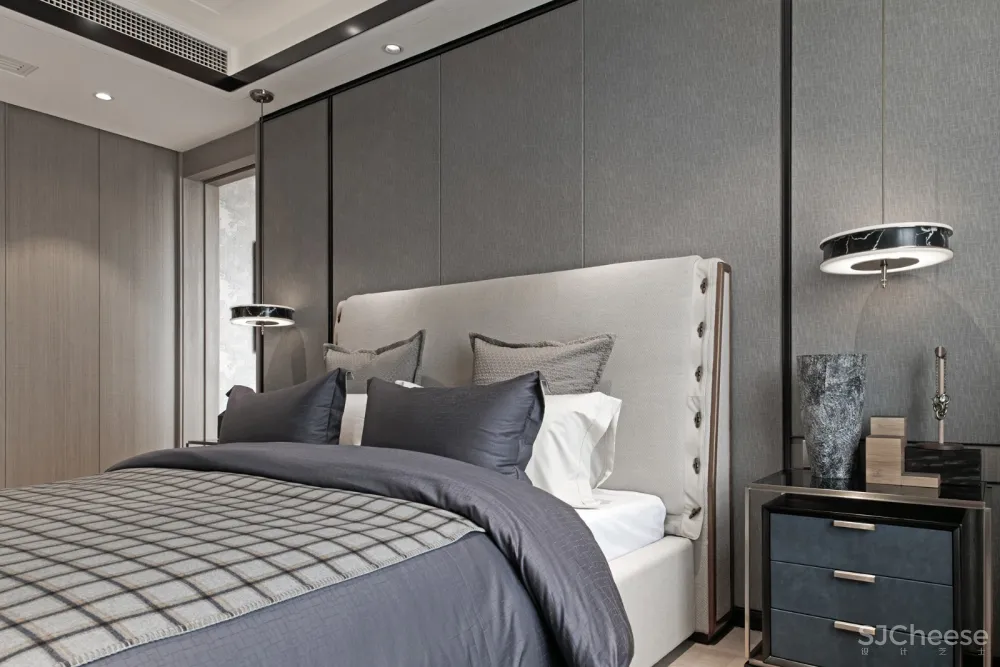 达文设计丨广州粤海拾桂府顶层复式:在生活中