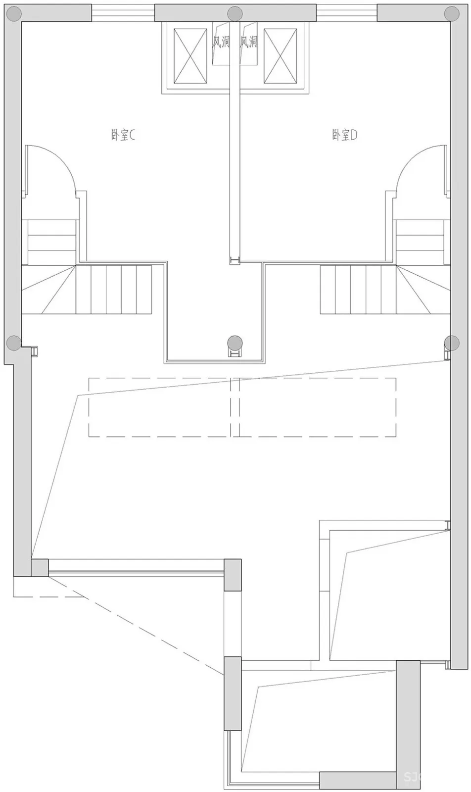 50㎡的六口之家，北京 / 清筑建筑